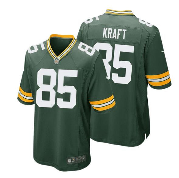 Tucker Kraft Green Bay Packers green Game jersey