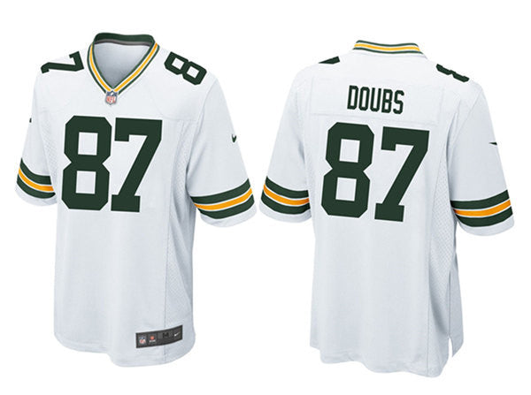 Romeo Doubs Green Bay Packers white Game jersey