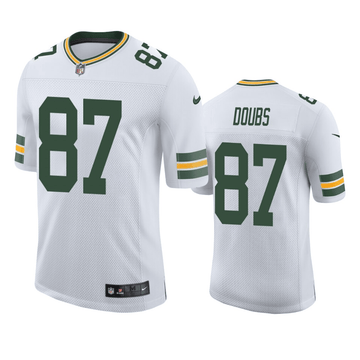 Romeo Doubs Green Bay Packers white Vapor jersey