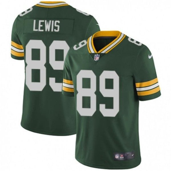 Marcedes Lewis Green Bay Packers green Vapor jersey