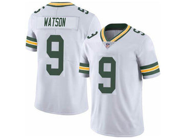 Christian Watson Green Bay Packers white Vapor jersey