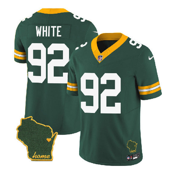 Reggie White Green Bay Packers green Untouchable jersey