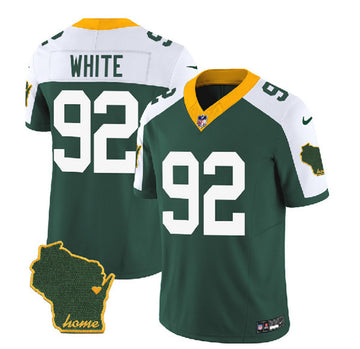 Reggie White Green Bay Packers green Vapor jersey