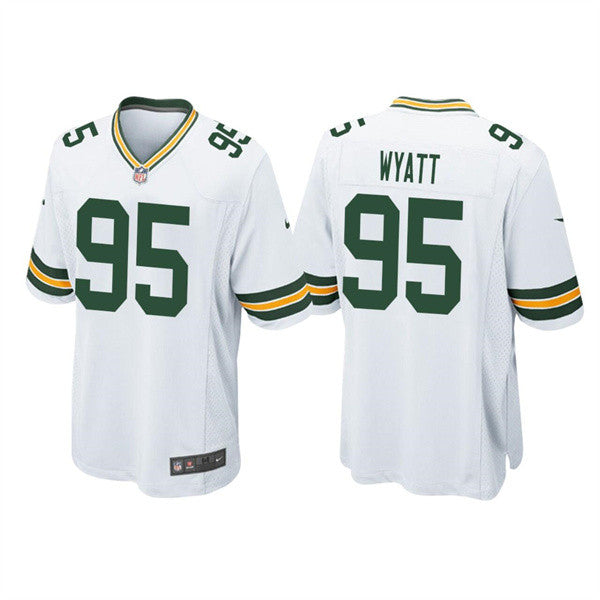 Devonte Wyatt Green Bay Packers white jersey