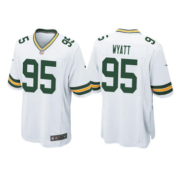 Devonte Wyatt Green Bay Packers white jersey