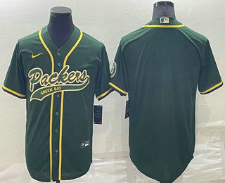 Custom Green Bay Packers green jersey