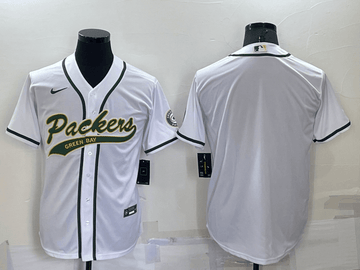 Custom Green Bay Packers white jersey