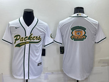 Green Bay Packers white jersey