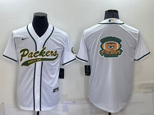 Green Bay Packers white jersey