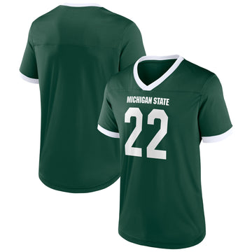 Michigan State Spartans green jersey