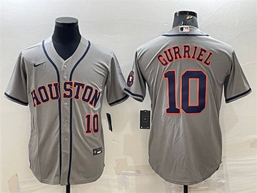 Yuli Gurriel Houston Astros gray jersey