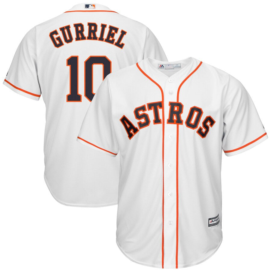 Yuli Gurriel Majestic Houston Astros white jersey