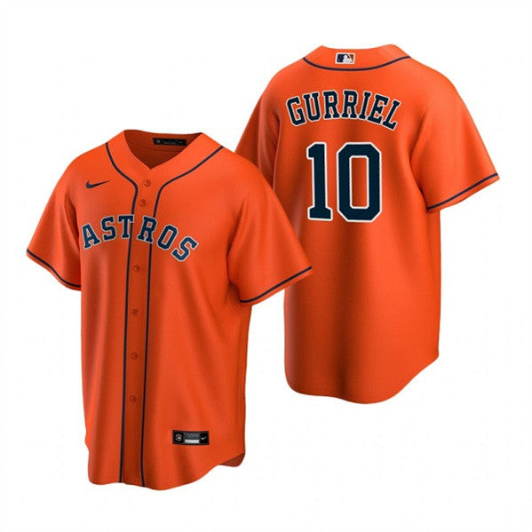 Yuli Gurriel Houston Astros orange jersey