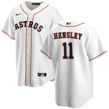 David Hensley Houston Astros white jersey