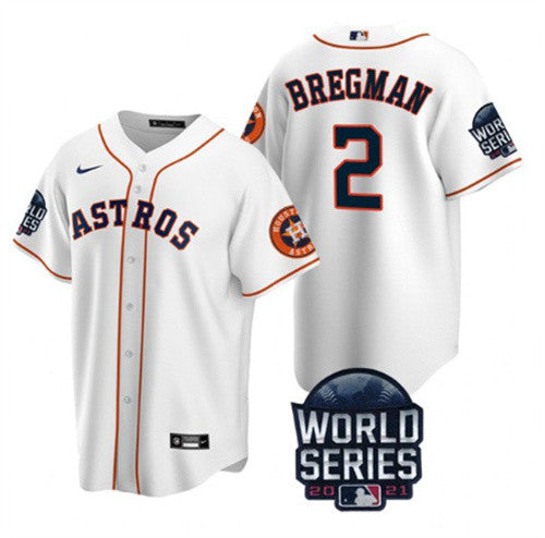 Alex Bregman Houston Astros white jersey