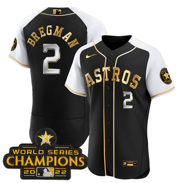 Alex Bregman Houston Astros black Alternate jersey