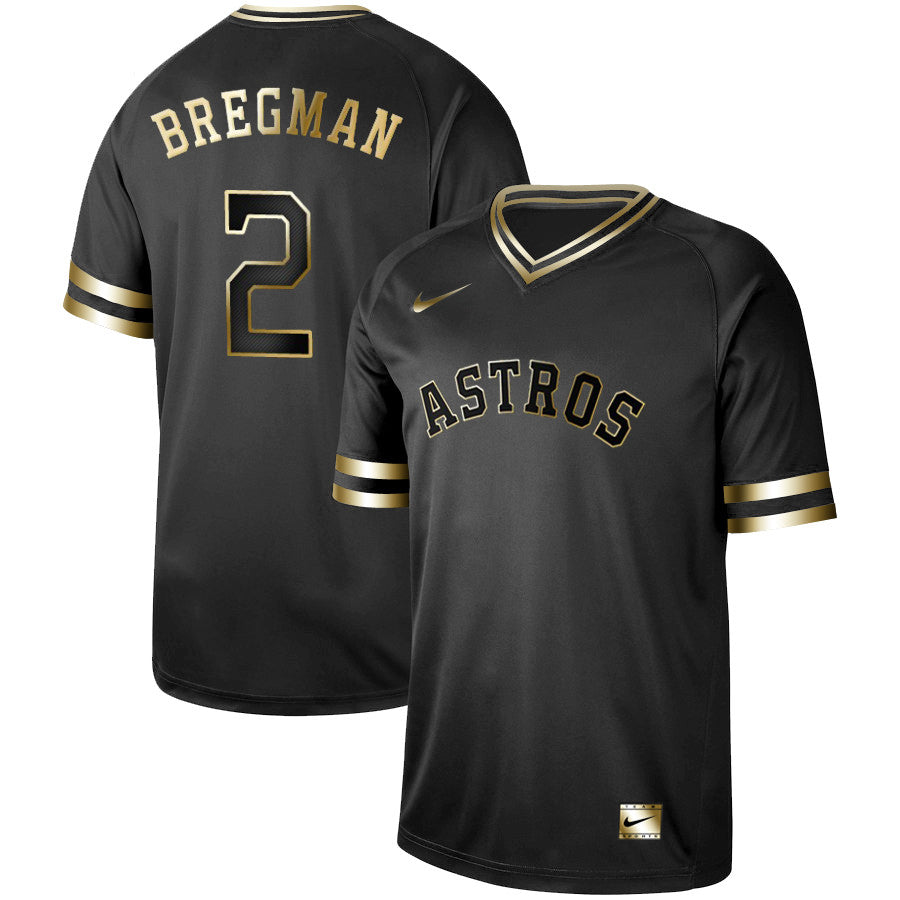 Alex Bregman Houston Astros black jersey