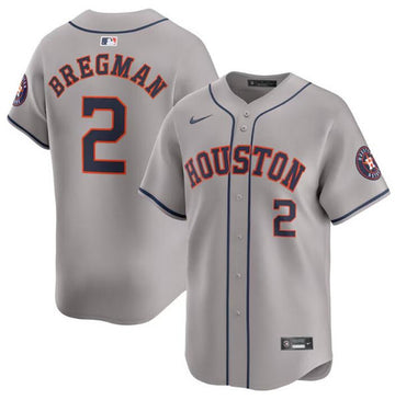 Alex Bregman Houston Astros gray Limited jersey