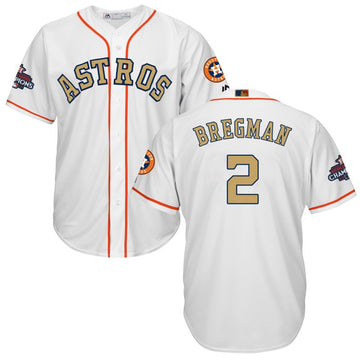 Alex Bregman Houston Astros white jersey
