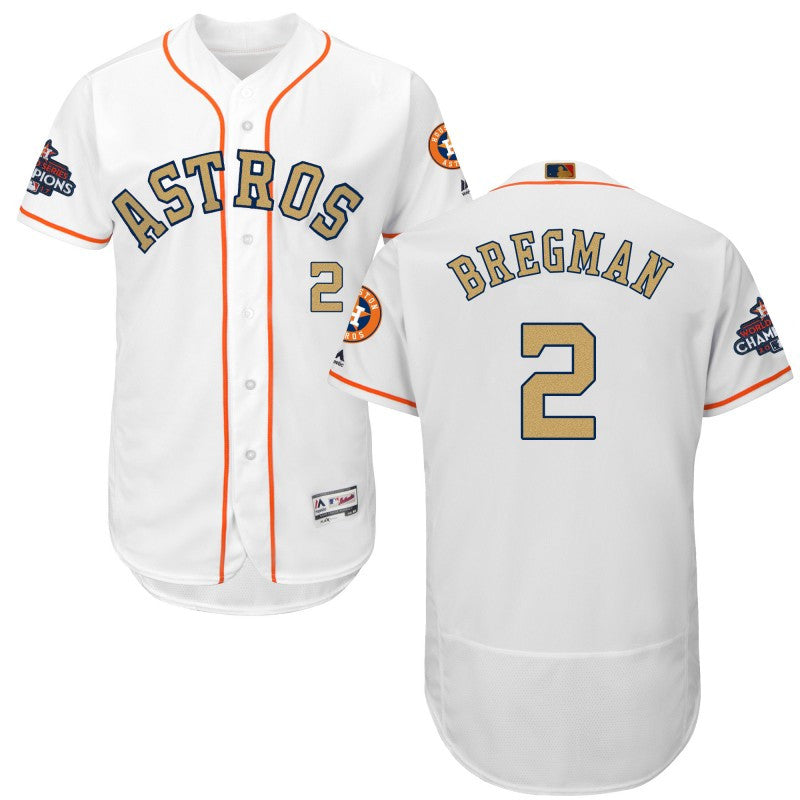 Alex Bregman Houston Astros white jersey