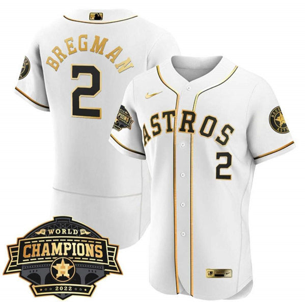 Alex Bregman Houston Astros white jersey