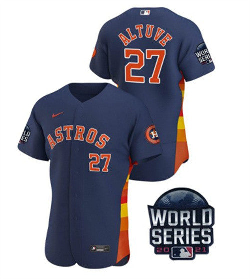 Jose Altuve Houston Astros navy jersey