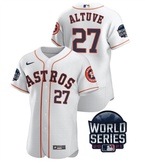 Jose Altuve Houston Astros white jersey