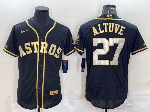 Jose Altuve Houston Astros black jersey