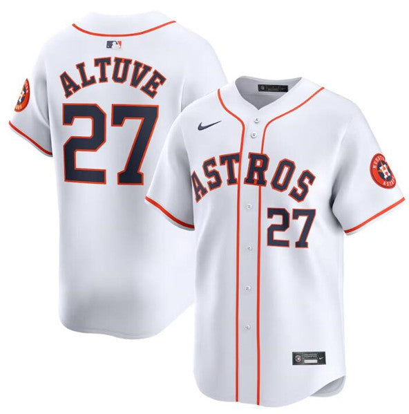 Jose Altuve Houston Astros white Limited jersey