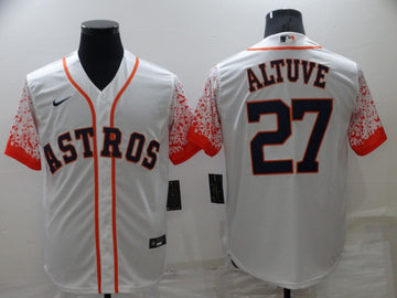 Jose Altuve Houston Astros white City Connect jersey
