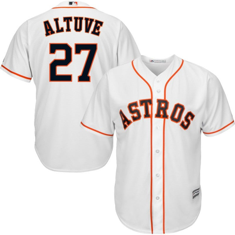 Jose Altuve Houston Astros white jersey