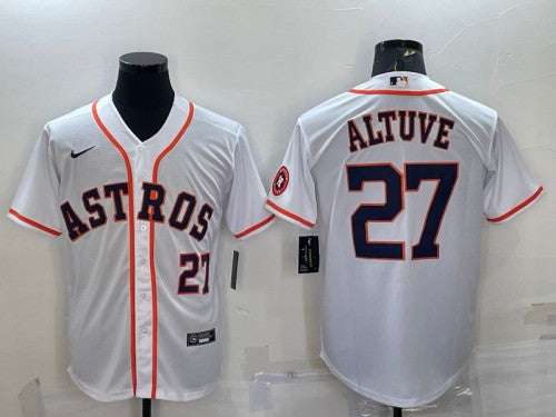 Jose Altuve Houston Astros white jersey