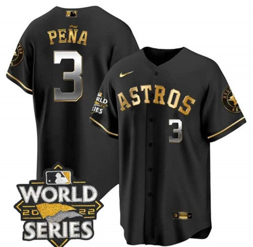 Jeremy Pena Houston Astros black jersey