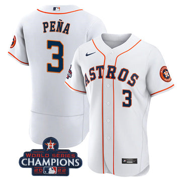 Jeremy Pena Houston Astros white jersey