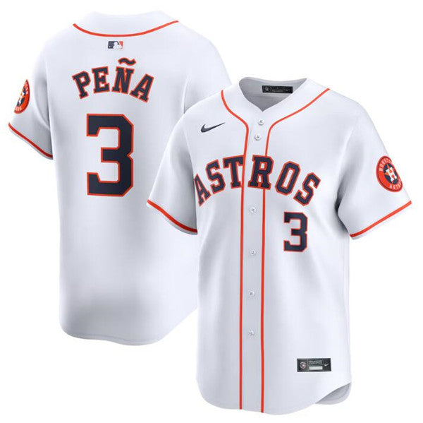 Jeremy Pena Houston Astros white Limited jersey