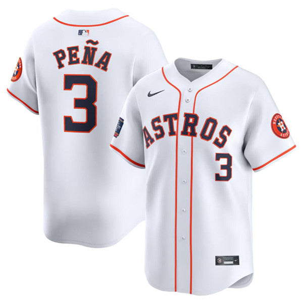 Jeremy Pena Houston Astros white Limited jersey