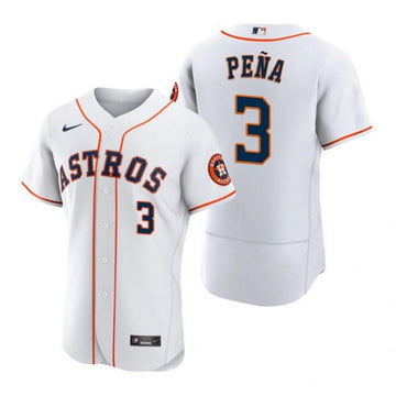 Jeremy Pena Houston Astros white jersey