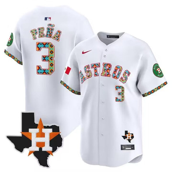 Jeremy Pena Houston Astros white Vapor jersey