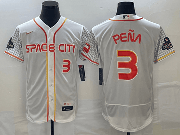 Jeremy Pena Houston Astros white jersey