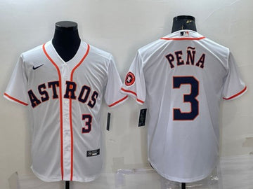 Jeremy Pena Houston Astros white jersey
