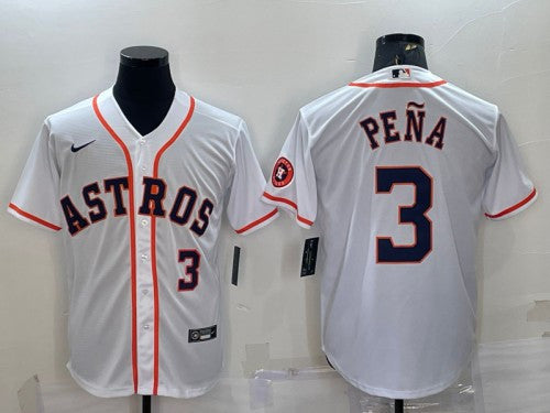Jeremy Pena Houston Astros white jersey