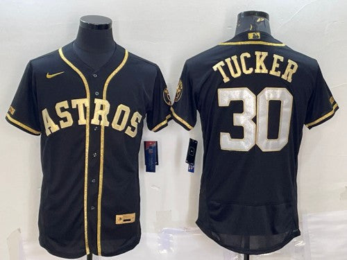 Kyle Tucker Houston Astros black jersey