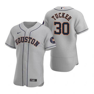 Kyle Tucker Houston Astros gray jersey