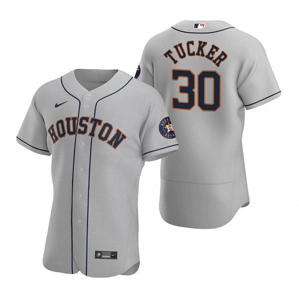 Kyle Tucker Houston Astros gray jersey