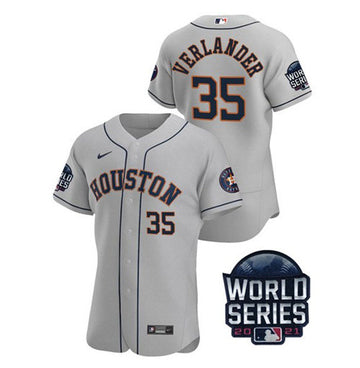 Justin Verlander Houston Astros grey jersey