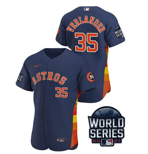 Justin Verlander Houston Astros navy jersey