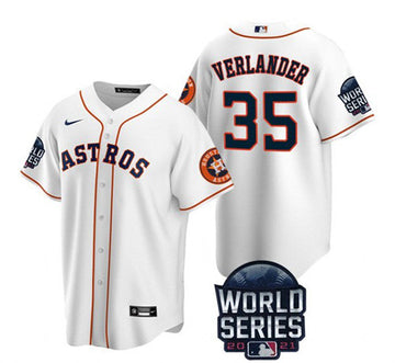 Justin Verlander Houston Astros white jersey