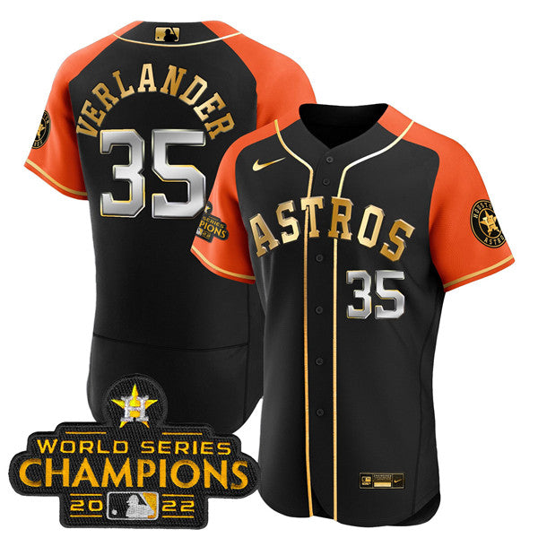 Justin Verlander Houston Astros black Alternate jersey