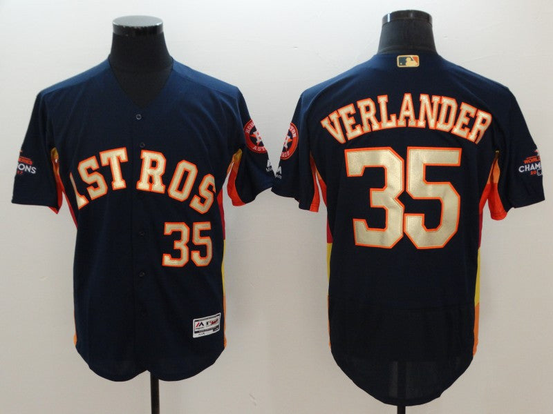 Justin Verlander Houston Astros navy jersey