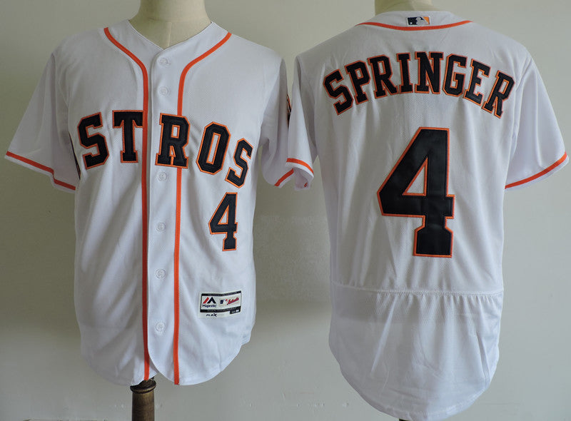 George Springer Houston Astros white Elite jersey